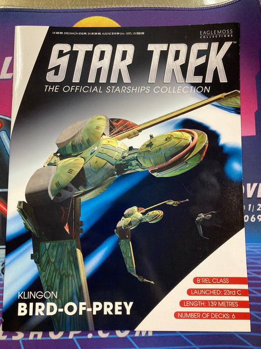 Star Trek Official Starships Collection Klingon Bird of Prey