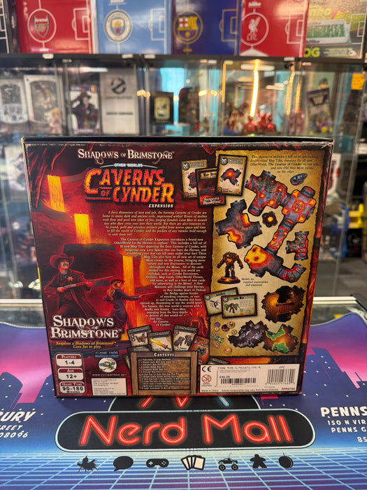 Other Worlds Caverns of Cynder Expansion (Shadows of Brimstone) (New Inside)