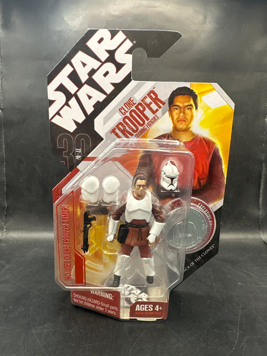 Star Wars 30th Anniversary Attack of the Clones Clone Trooper (Training Fatigues)