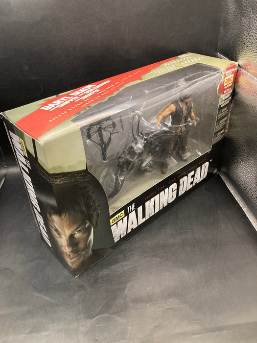 McFarlane Toys The Walking Dead TV Deluxe Box Set (Daryl Dixon with Chopper)