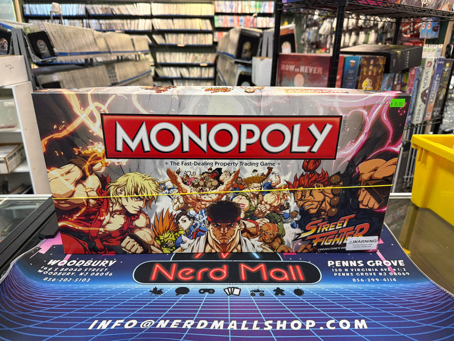 Monopoly Street Fighter Collector's Edition (No Printed Instructions)