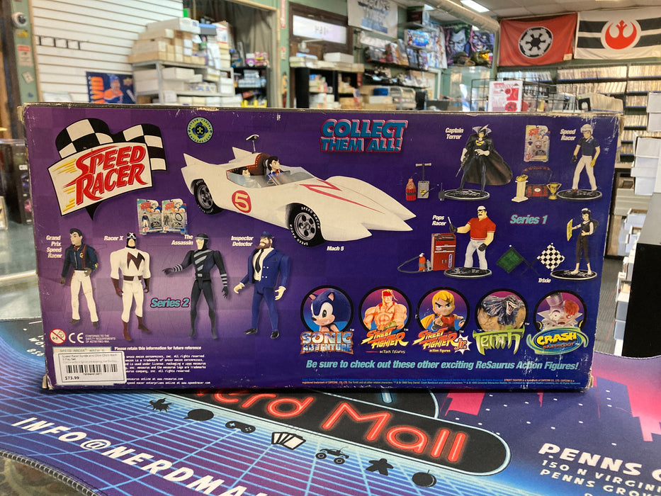 Speed Racer Spride and Chim Chim Mach 5 Play Set