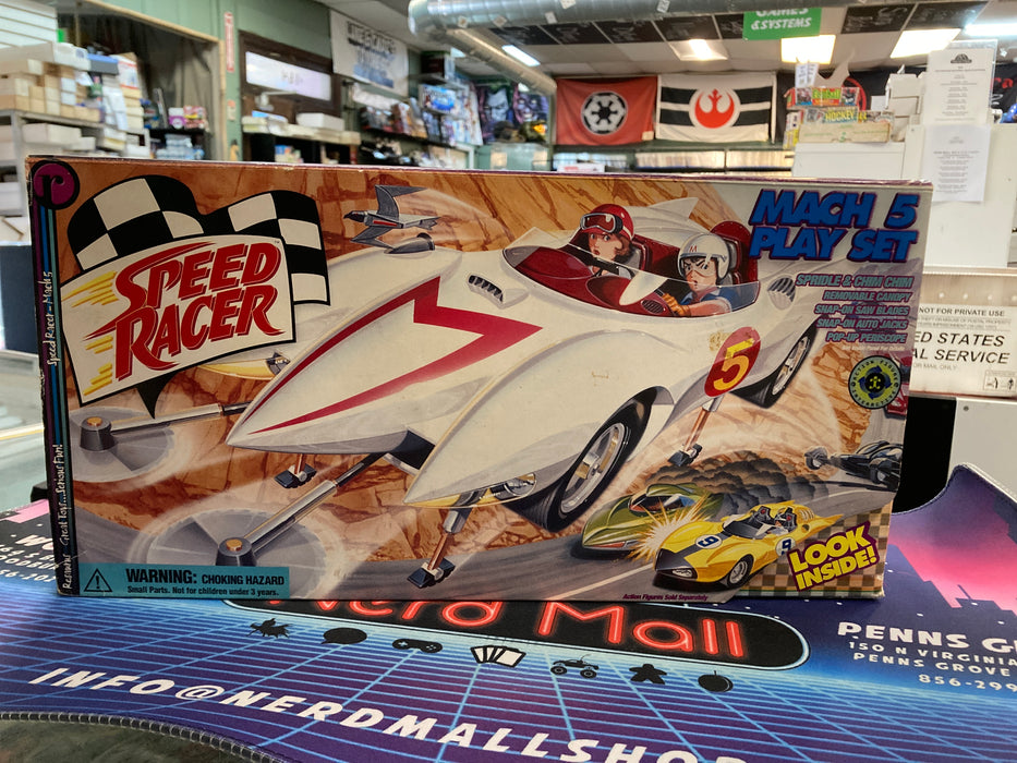 Speed Racer Spride and Chim Chim Mach 5 Play Set
