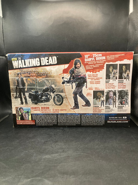 McFarlane Toys The Walking Dead TV Deluxe Box Set (Daryl Dixon with Chopper)