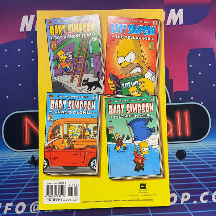 Big Beefy Book of Bart Simpson (Pre Owned)