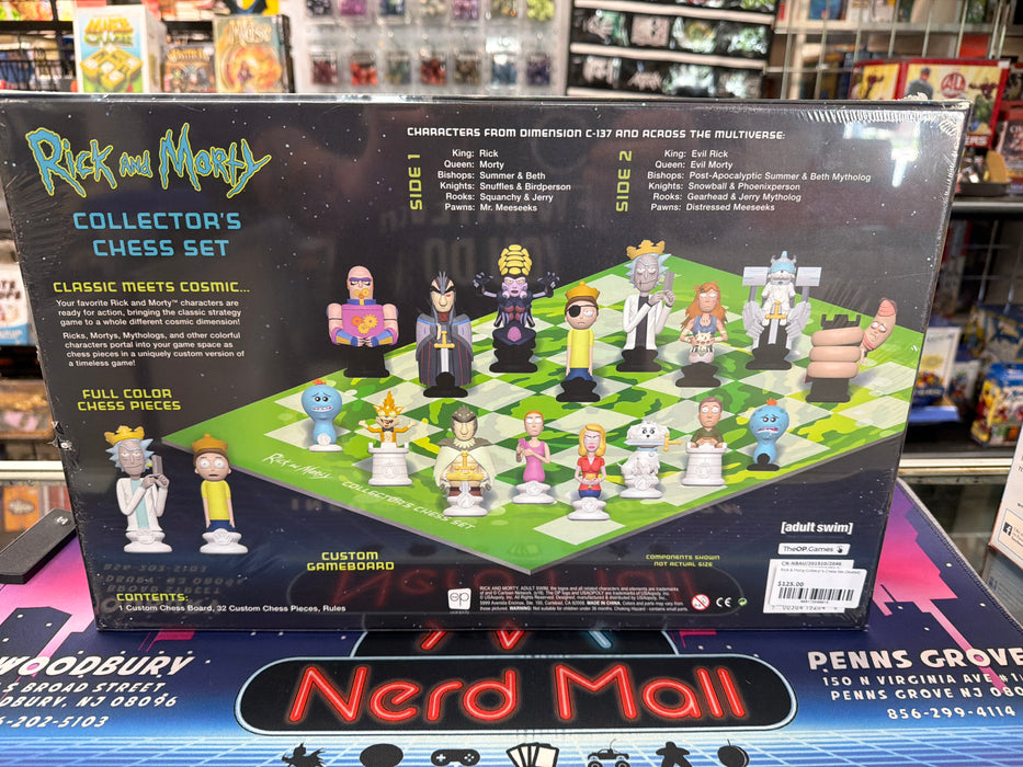 Rick & Morty Collector’s Chess Set (Sealed)