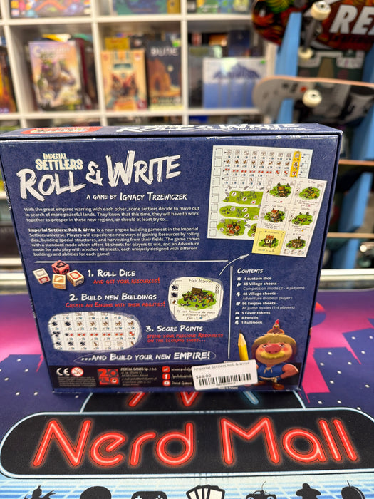 Imperial Settlers Roll & Write