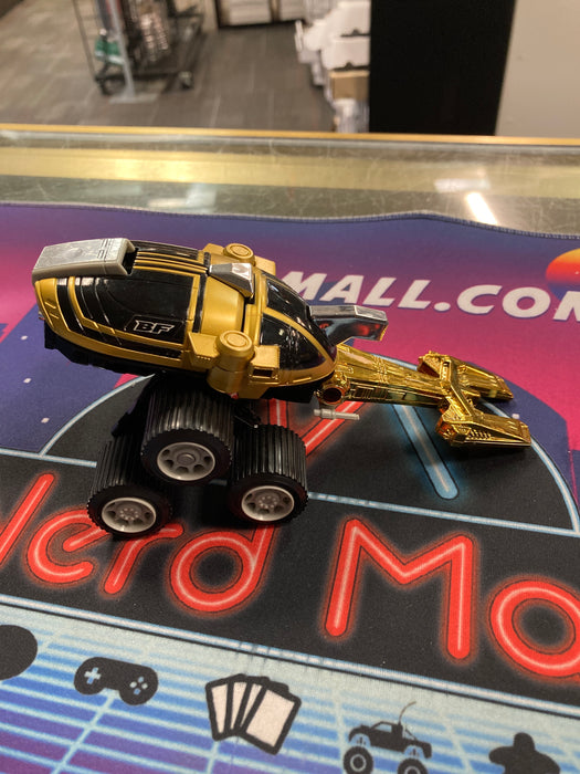 1997 Beetleborgs Metallix Chromium Gold Battle Vehicle