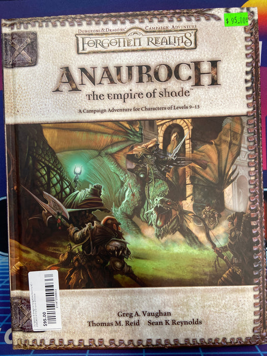 Dungeons & Dragons Forgotten Realms HC - ANAUROCH The Empire of Shade