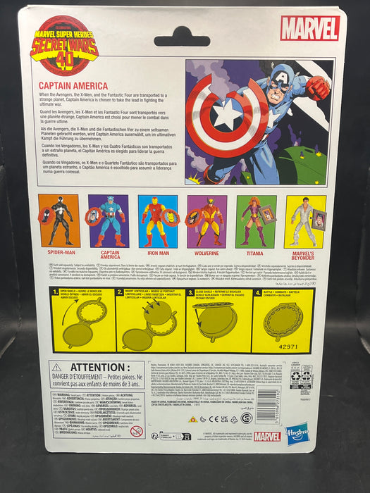 Marvel Legends Series Secret Wars Captain America