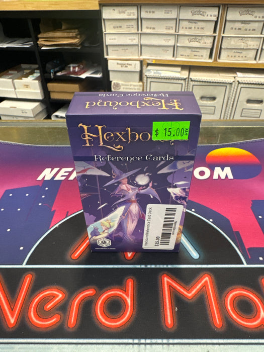 Hexbound Reference Card Deck