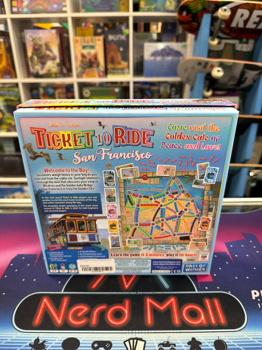 Ticket to Ride San Francisco w/ Amsterdam (1 box)