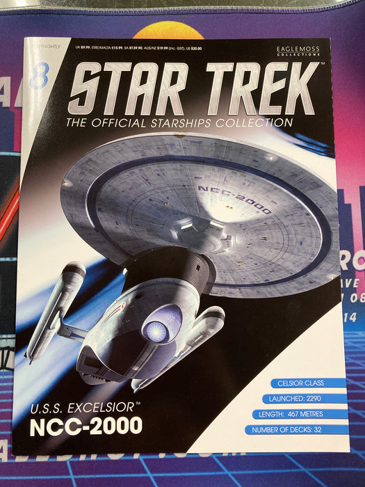 Star Trek Official Starships Collection USS Excelsior NCC-2000