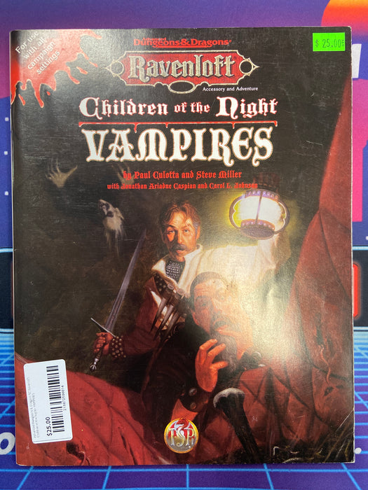 Advanced Dungeons & Dragons SC Ravenloft Children of the Night - VAMPIRES
