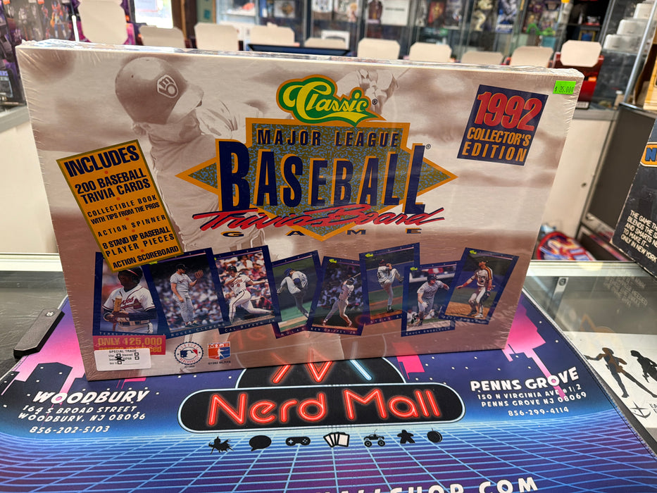 Classic Major League Baseball Trivia Board Game 1992 (Sealed)