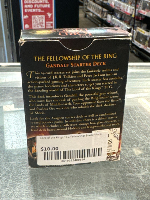 Lord of the Rings TCG Fellowship Starter Pack