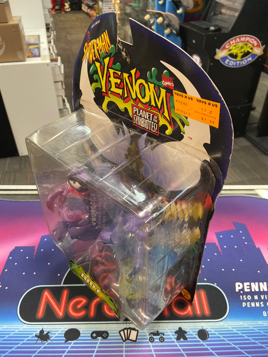 ToyBiz Comics Spider-Man Venom The Madness Figure w/Riot and Symbiotic Wall Crawler