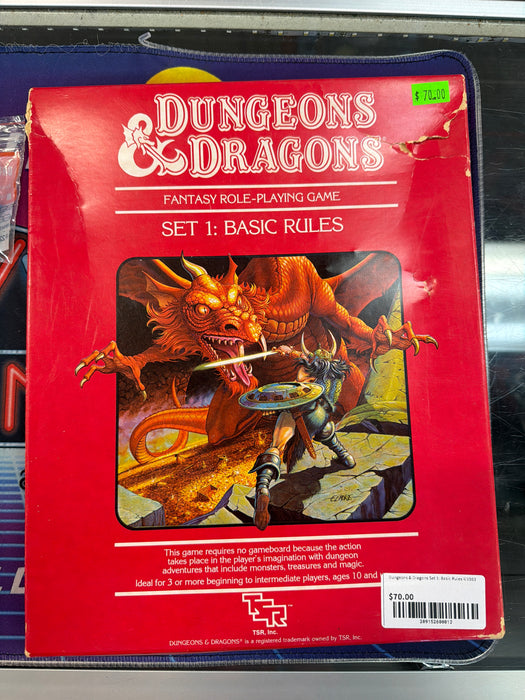 Dungeons & Dragons Set 1: Basic Rules ©1983