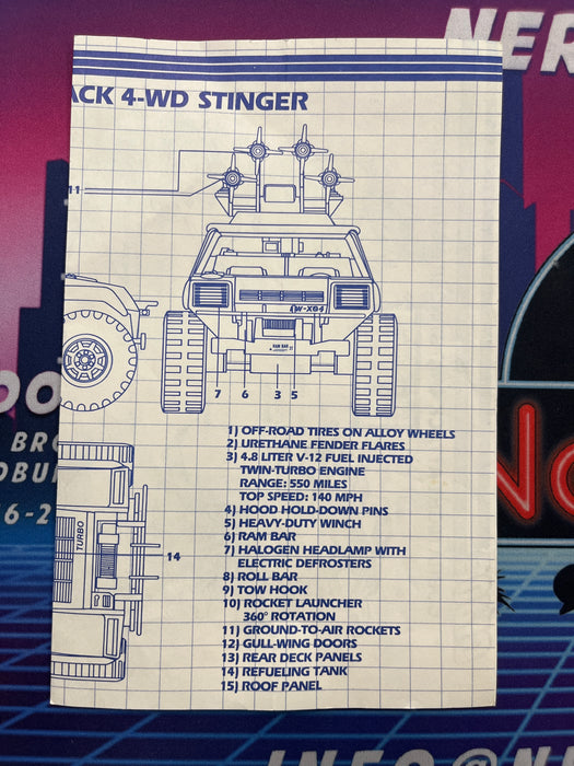 GI Joe ARAH Cobra Stinger