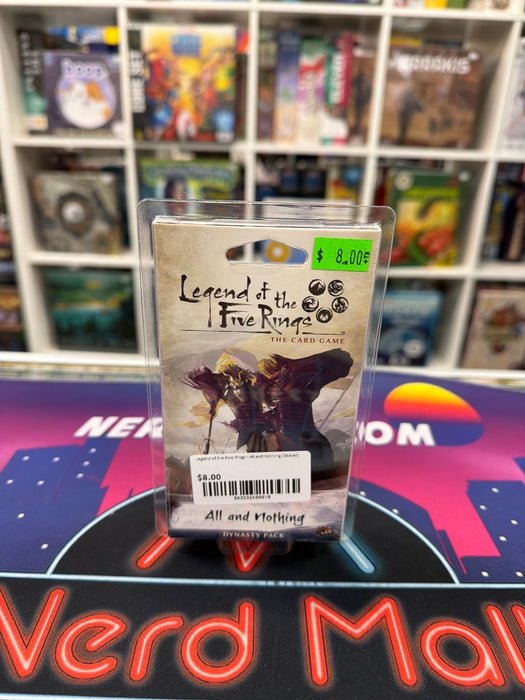 Legend of the Five Rings - All and Nothing (Sealed)