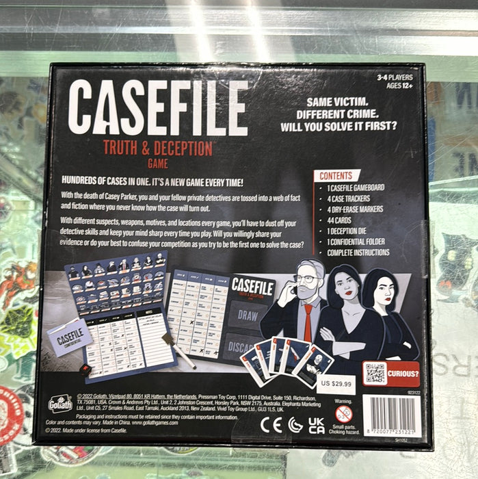 Casefile Truth & Deception Game