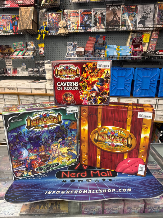 Super Dungeon Explore - Base Forgotten King & Caverns of Roxor (3 Boxes)