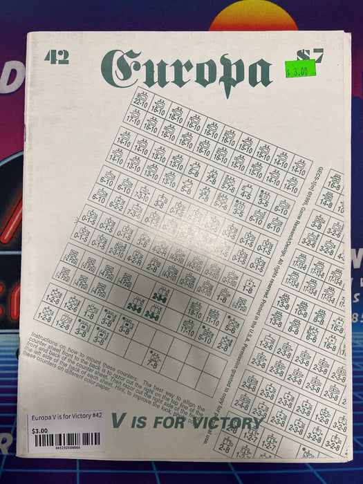Europa V is for Victory #42