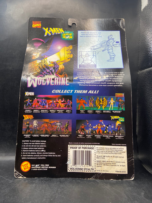 Marvel Classics X-Men Wolverine with Light-Up Plasma Weapon