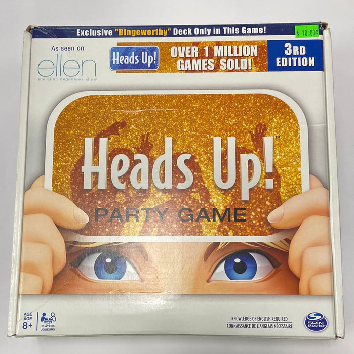 Ellen Heads Up! Party Game