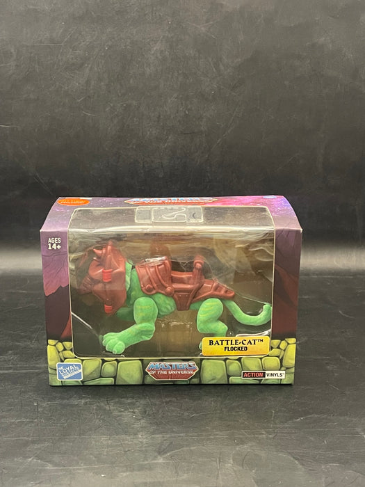 Action Vinyls Masters of the Universe Flocked Battle-Cat [Hot Topic Exclusive]