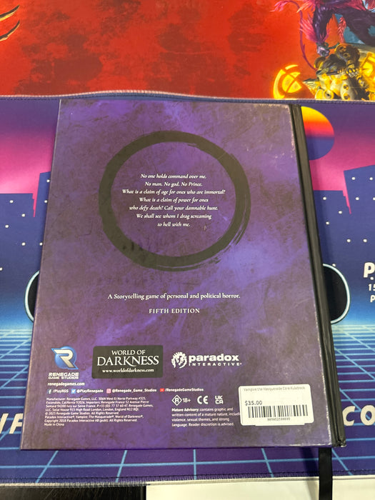 Vampire the Masquerade Core Rulebook