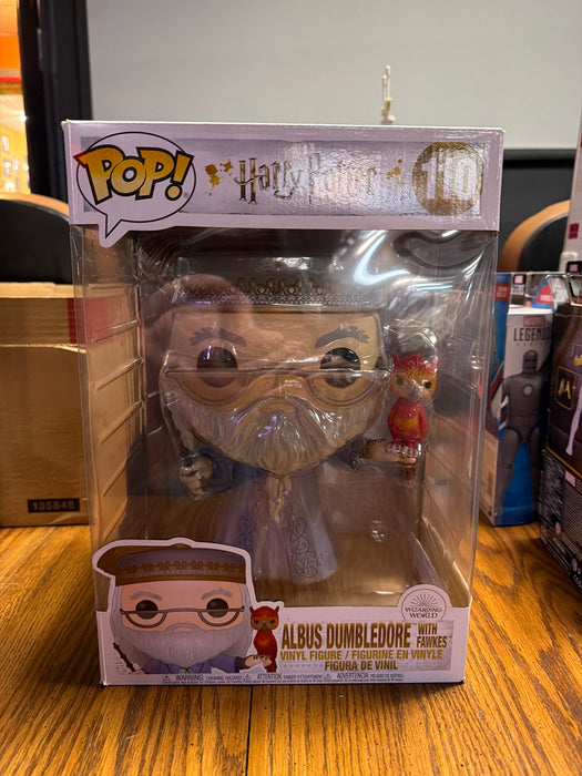 POP: Harry Potter: Albus Dumbledore w/ Fawkes 110 (Large)