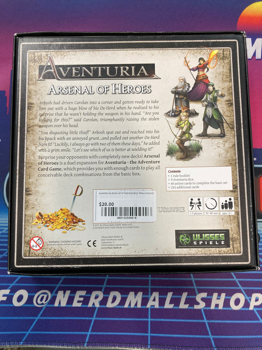 Aventuria Arsenal of Heroes Exp (New Inside)