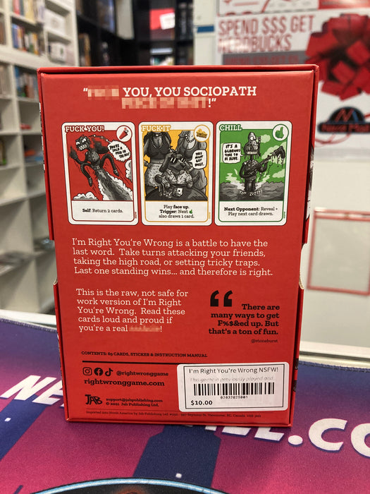 I'm Right Your Wrong NSFW Edition