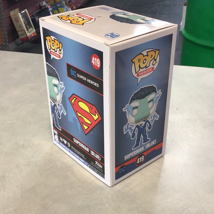 POP DC Heroes: Superman (Blue) [2021 Fall Con Excl.]