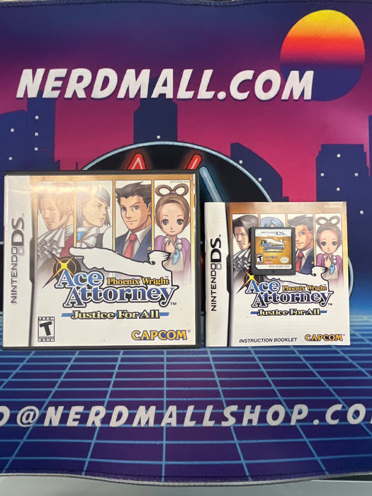 Phoenix Wright Ace Attorney Justice for All