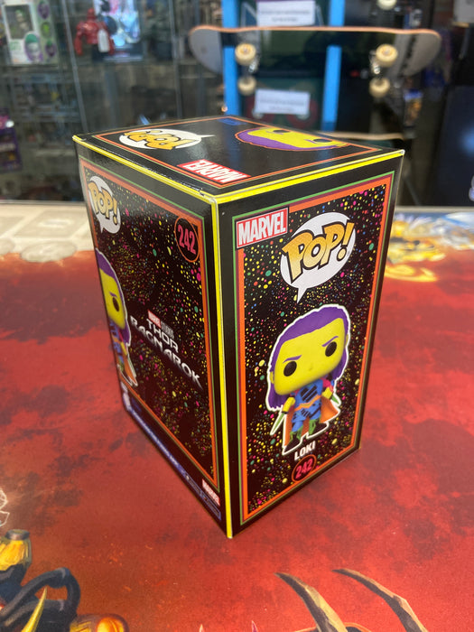 POP Marvel: Thor Ragnarok - Loki (Blacklight) [Funko Shop Excl.]