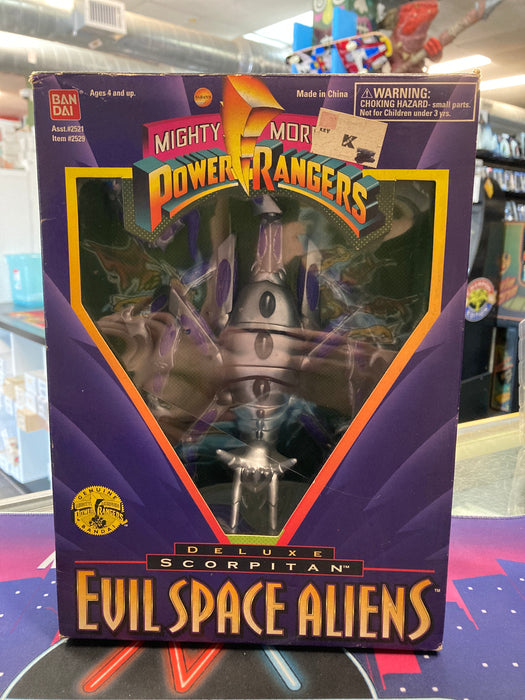 1995 Bandai Mighty Morphin' Power Rangers Evil Space Aliens Deluxe Scorpitan