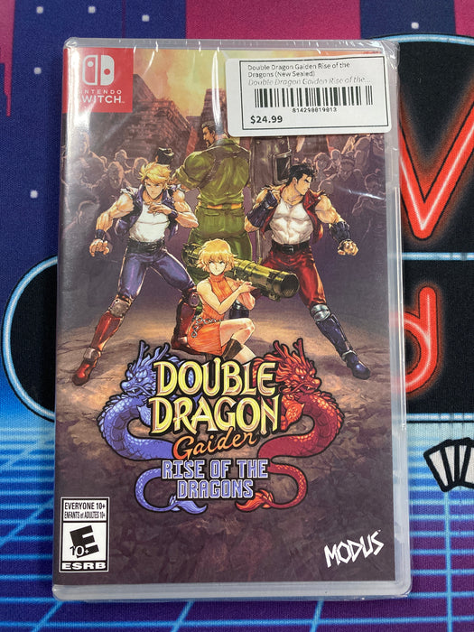 Double Dragon Gaiden Rise of the Dragons (New Sealed)