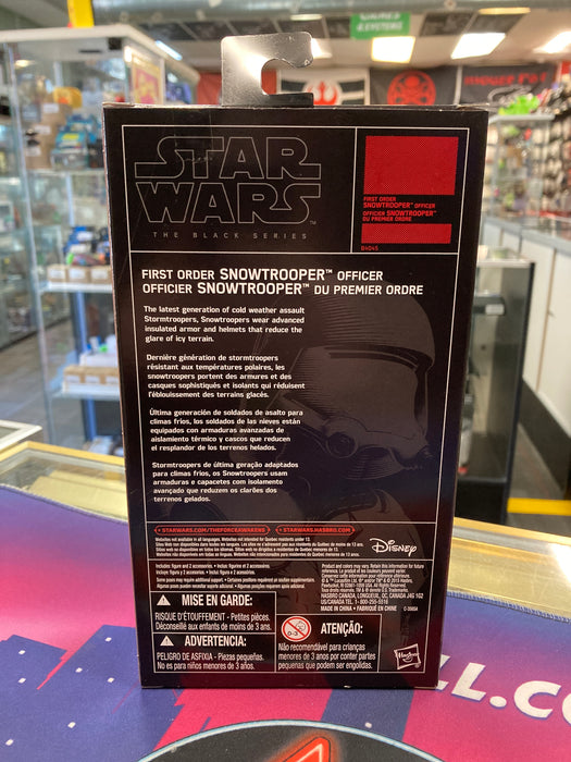 Star Wars Black Series First Order Snow Trooper Officer (Toys-R-Us Exclusive)
