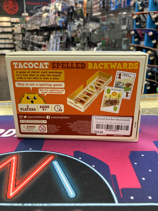 Tacocat Spelled Backwards