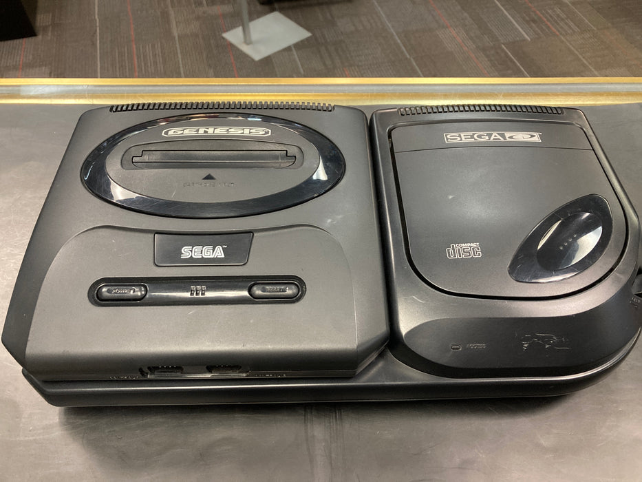 Sega Genesis with Sega CD Model 2 CIB