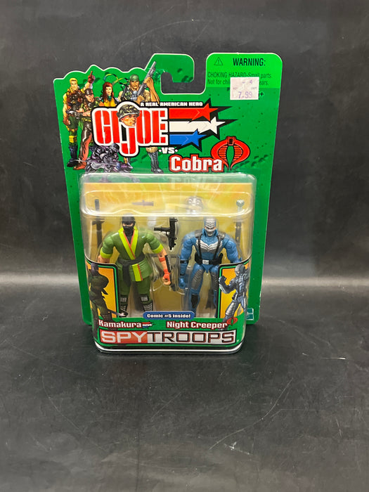 GI Joe vs. Cobra: Spy Troops Kamakura & Night Creeper 2-Pack