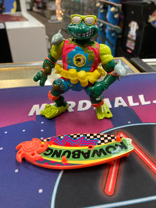 Playmates 1990 TMNT Mike the Sewer Surfer