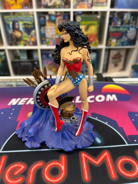 DC Direct Wonder Woman Mini Statue by Tim Bruckner