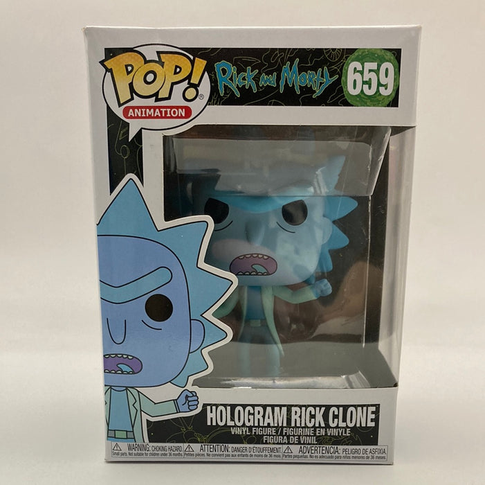 POP Animation: RIck and Morty - Hologram Rick CLone