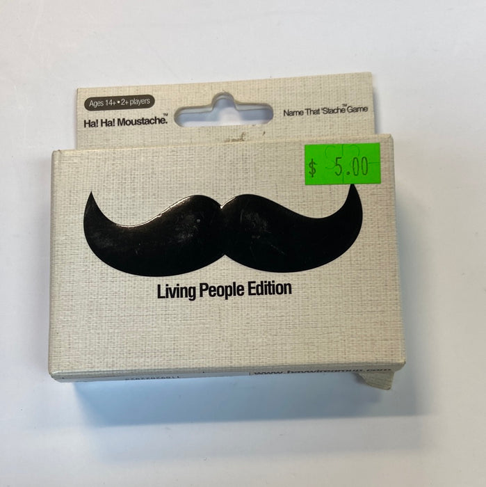 Ha! ha! Moustache. Living People Edition