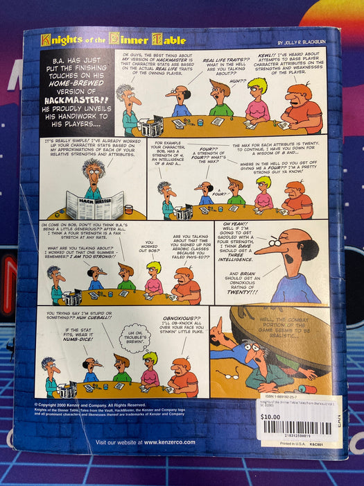 Knights of the Dinner Table Tales from the Vault Vol 1 SC ©2000