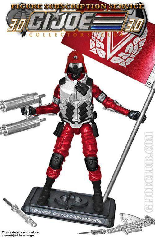 GI Joe Figure Subscription Service 3.0 Crimson Guard Immortal