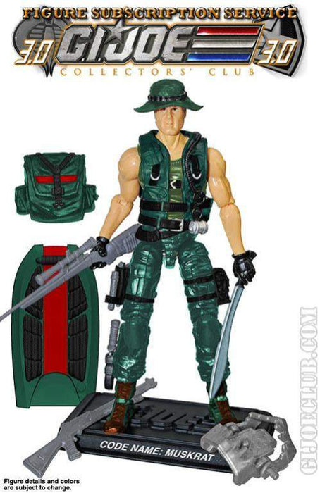 GI Joe Figure Subscription Service 3.0 Muskrat